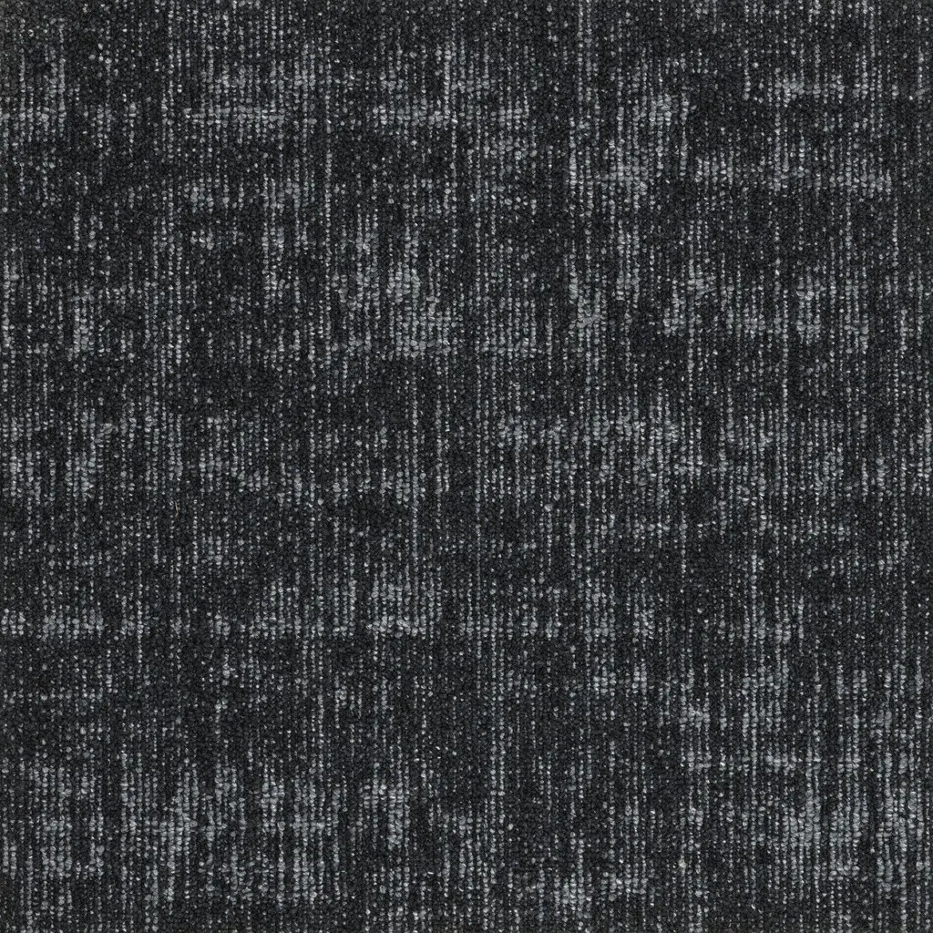 Kobercový čtverec MATRIX O 800 Bitumen černo-šedý 50x50 cm 50x50 cm