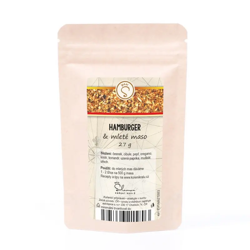 Hamburger & mleté maso 27 g