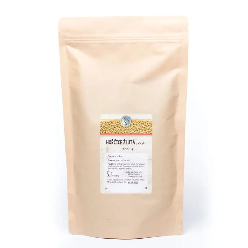 Hořčice žlutá celá 450 g