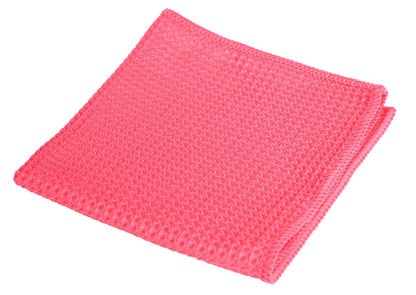 Utěrka z mikrovlákna VAFALO 30x30cm červená  pro exteriérové použití