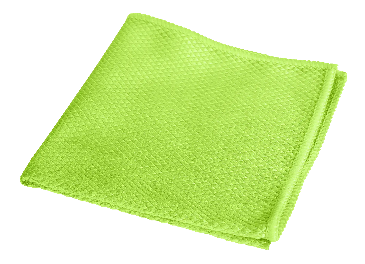 Utěrka z hladkého mikrovlákna SNECLAS 30x30cm limetková pro silné znečištěný