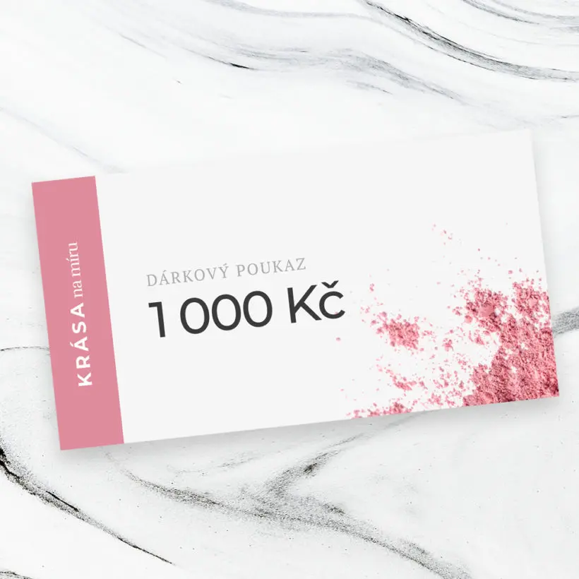 Elektronický poukaz: na 1000Kč