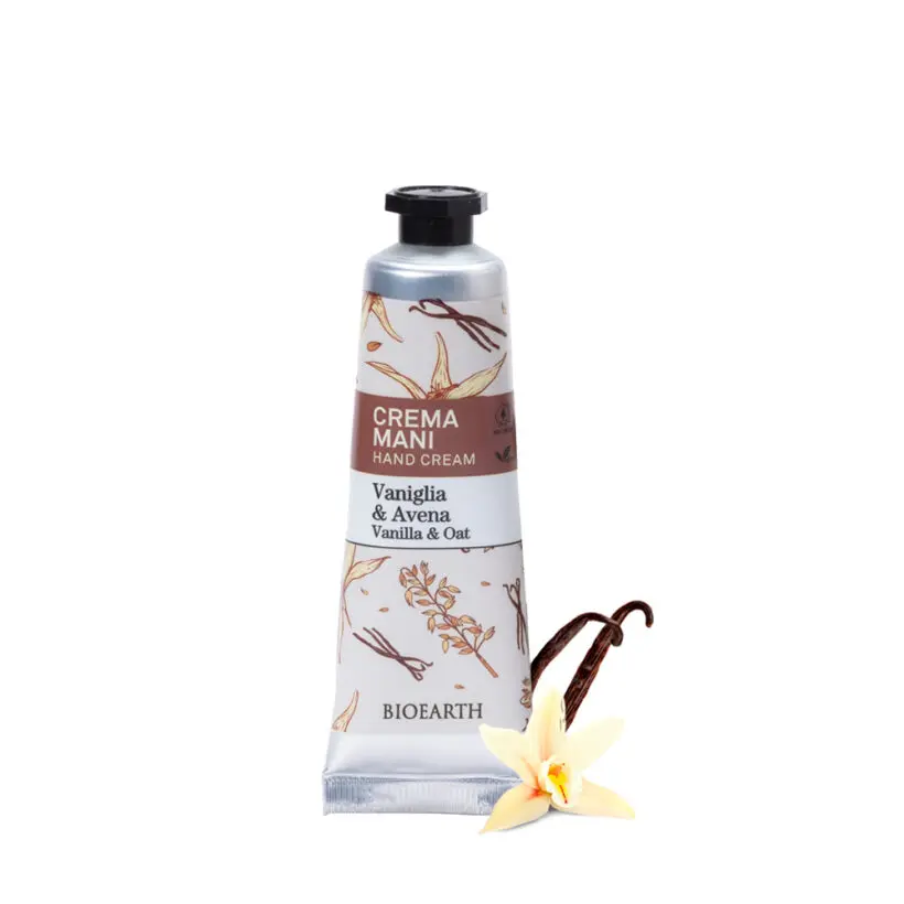 BIOEARTH Krém na ruce vanilka a oves 30ml