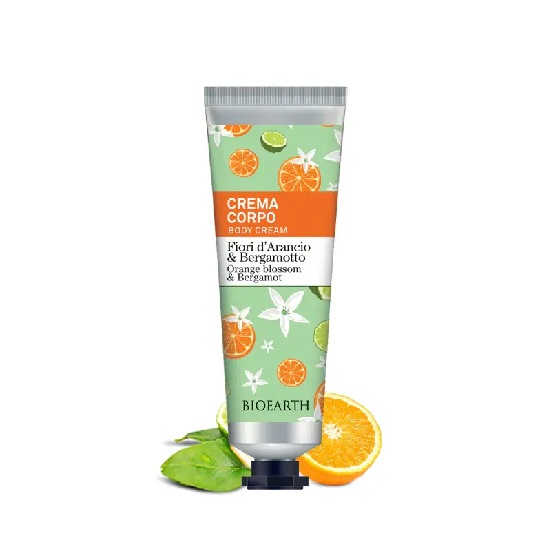 BIOEARTH Tělový krém pomerančový květ a bergamot 75 ml