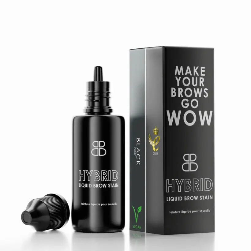 Beautiful Brows Hybridní tekutá barva na obočí Black 15ml