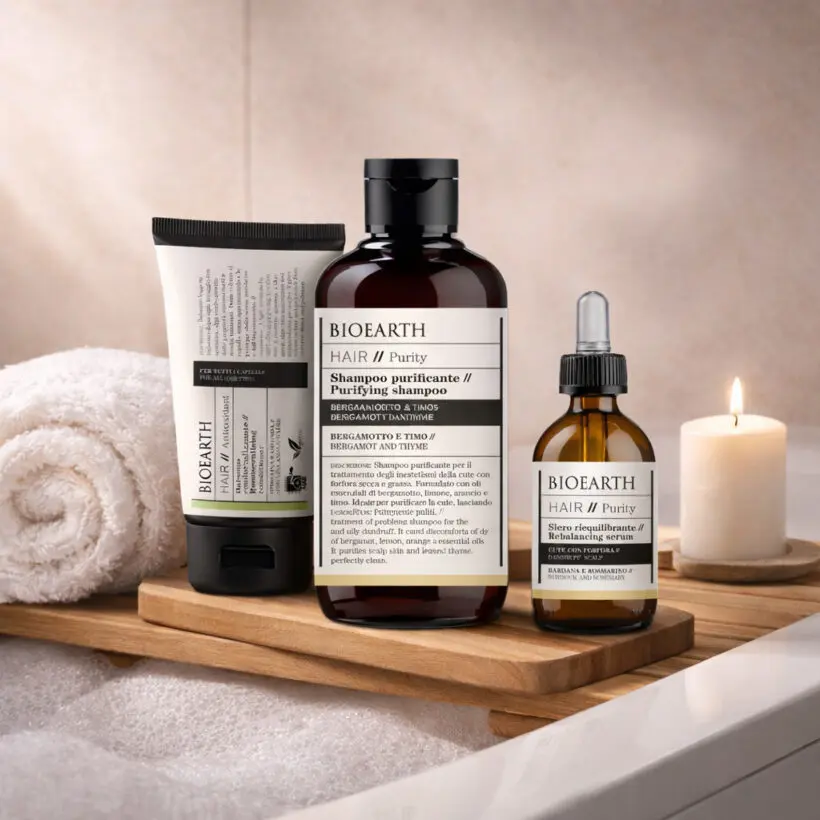 BIOEARTH Péče proti lupům 250ml 150ml 50ml