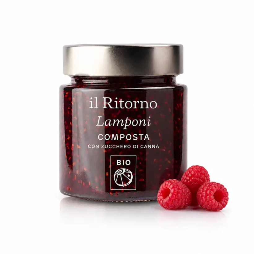 IL RITORNO Horská BIO marmeláda: malina 220g