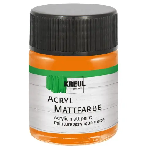 Kreul Akrylová barva matná KREUL 50 ml ORANŽOVÁ