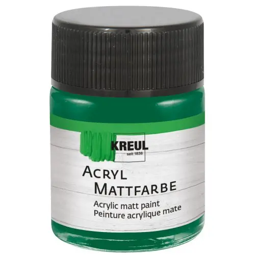 Kreul Akrylová barva matná KREUL 50 ml ZELENÁ