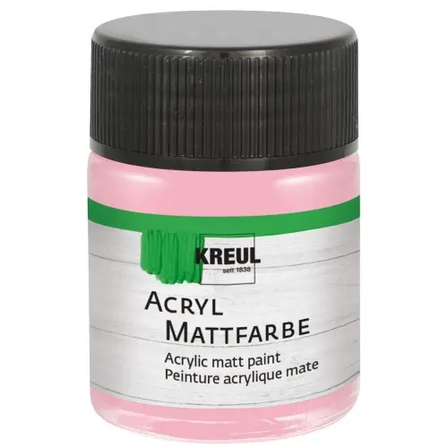 Kreul Akrylová barva matná KREUL 50 ml PASTELOVÁ RŮŽOVÁ
