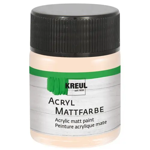 Kreul Akrylová barva matná KREUL 50 ml DELIKÁTNÍ RŮŽOVÁ