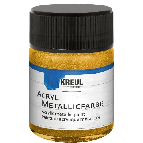 Kreul Akrylová barva metalická KREUL 50 ml ZLATÁ