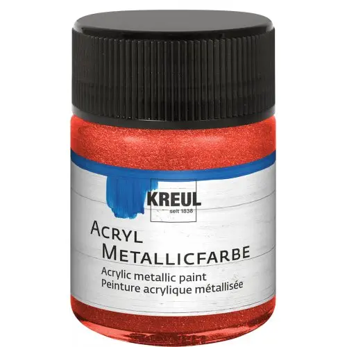 Akrylové barvy KREUL METALLIC 50 ml -