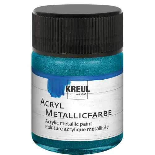 Kreul Akrylová barva metalická KREUL 50 ml PETROL