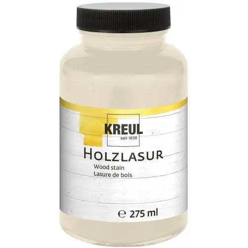 Kreul Lazurovací barva na dřevo KREUL 275 ml BÍLÁ