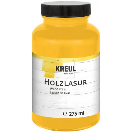 Kreul Lazurovací barva na dřevo KREUL 275 ml ŽLUTÁ