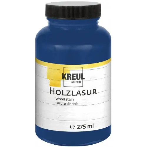 Kreul Lazurovací barva na dřevo KREUL 275 ml MODRÁ