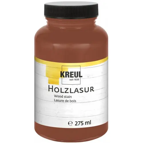 Kreul Lazurovací barva na dřevo KREUL 275 ml KAŠTANOVÁ