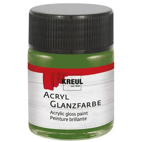 Kreul Akrylová barva lesklá KREUL 50 ml OLIVOVÁ