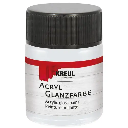 Kreul Akrylová barva lesklá KREUL 50 ml SVĚTLÁ ŠEDÁ