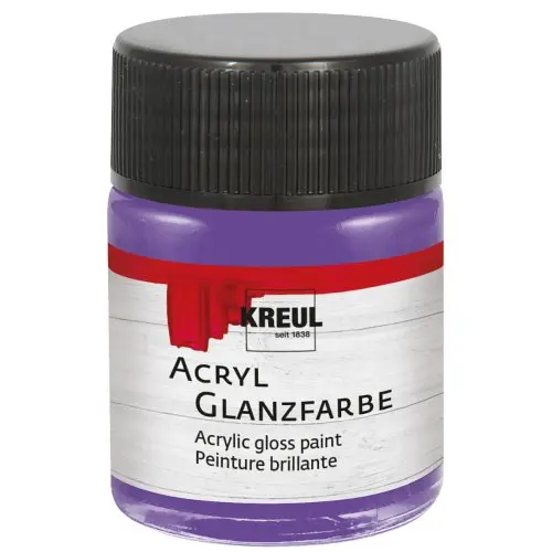 Kreul Akrylová barva lesklá KREUL 50 ml FIALOVÁ