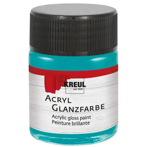 Kreul Akrylová barva lesklá KREUL 50 ml TYRKYSOVÁ