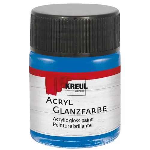 Kreul Akrylová barva lesklá KREUL 50 ml MODRÁ
