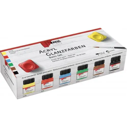 Kreul Sada Akrylová barva lesklá KREUL 6 x 20 ml