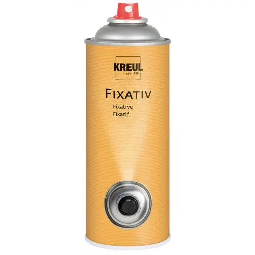Kreul Fixativ malířský  lak KREUL Sprej 400 ml - křída, uhel, tužka, akvarel