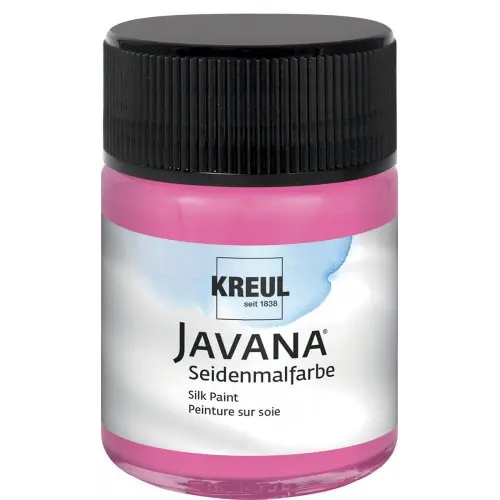 Kreul Barva na hedvábí JAVANA 50 ml RŮŽOVÁ