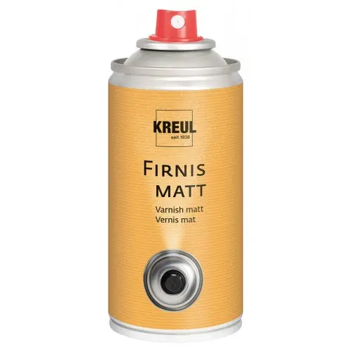 Kreul Lak ve spreji KREUL 150 ml matný - olej, akryl, kvaš, tempera, akvarel