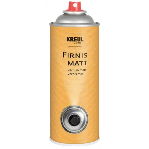 Kreul Lak ve spreji matný KREUL 400 ml - olej, akryl, kvaš, tempera, akvarel