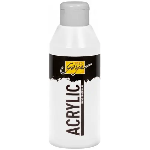 Solo Goya Akrylová barva SOLO GOYA 250 ml BÍLÁ