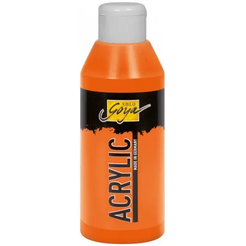Solo Goya Akrylová barva SOLO GOYA 250 ml ORANŽOVÁ