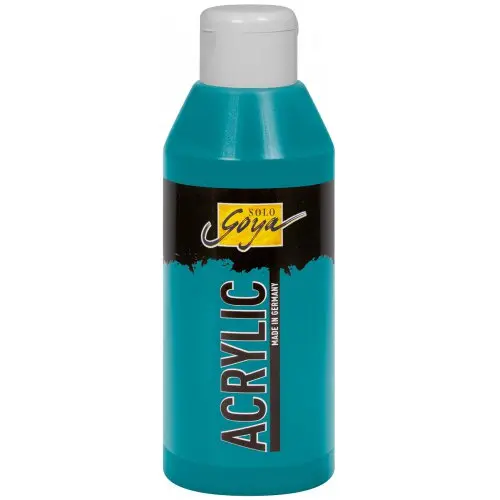 Solo Goya Akrylová barva SOLO GOYA 250 ml TYRKYSOVÁ
