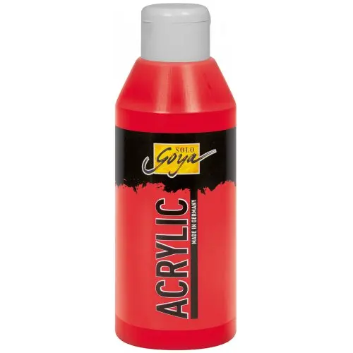 Solo Goya Akrylová barva SOLO GOYA 250 ml ČERVENÁ