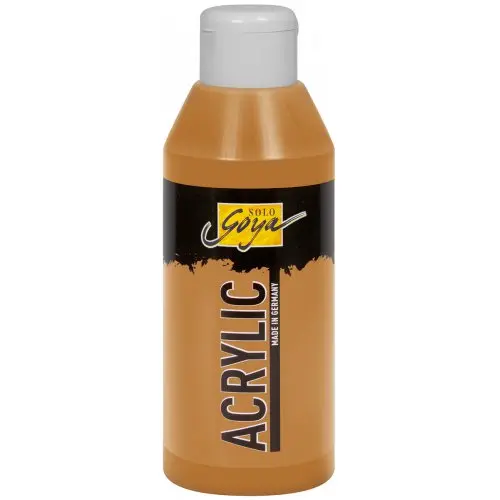 Solo Goya Akrylová barva SOLO GOYA 250 ml ZLATOOKROVÁ