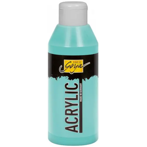 Solo Goya Akrylová barva SOLO GOYA 250 ml SVĚTLE TYRKYSOVÁ