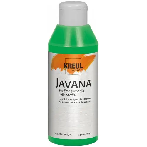 Kreul Barva na světlý textil JAVANA 250 ml ZELENÁ