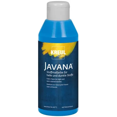 Kreul Barva na světlý a tmavý textil JAVANA 250 ml MODRÁ