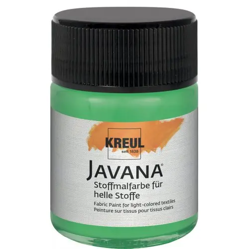 Kreul Barva na světlý textil JAVANA 50 ml ZELENÁ
