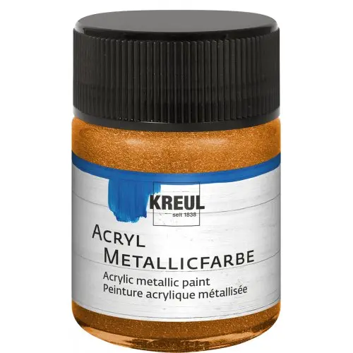 Kreul Akrylová barva metalická KREUL 50 ml ZLATOBRONZOVÁ