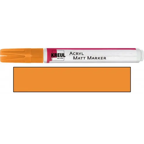 Kreul Akrylový fix matný KREUL medium ORANŽOVÁ