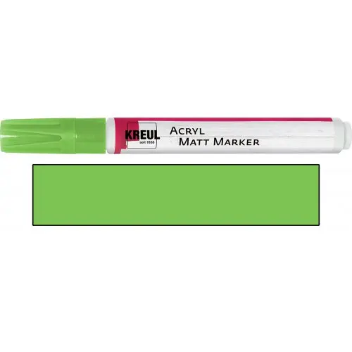 Kreul Akrylový fix matný KREUL medium ZELENÁ