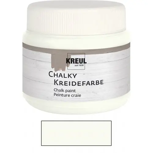 Kreul Křídová barva CHALKY PAINT 150 ml BÍLÁ BAVLNA