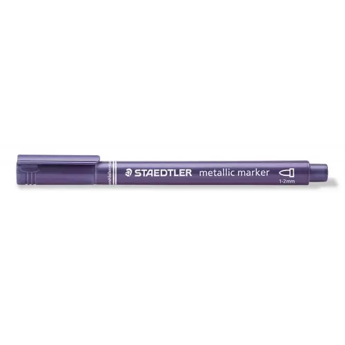 FIMO Staedtler Metalický fix  1-2 mm FIALOVÁ