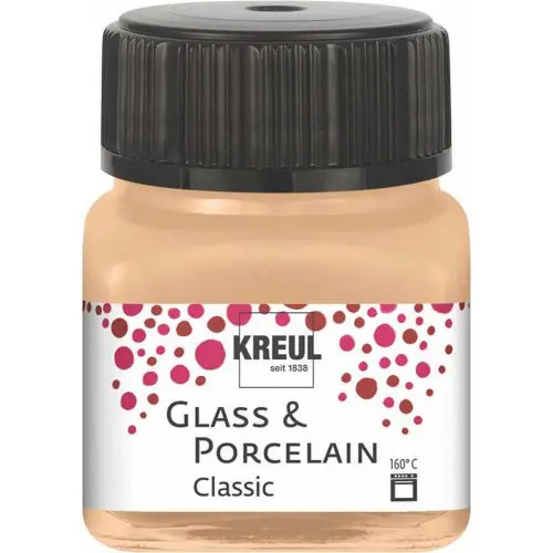 Barva na sklo a porcelán Kreul 20ml – 249 Metallic Champagne
