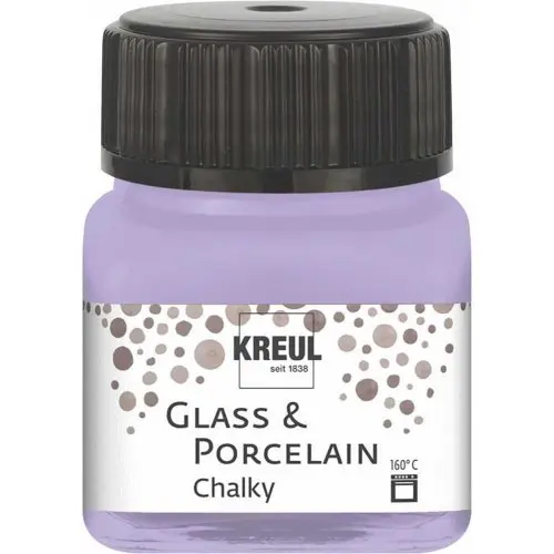 Kreul Barva na sklo a porcelán  CHALKY 20 ml LEVANDULOVÁ