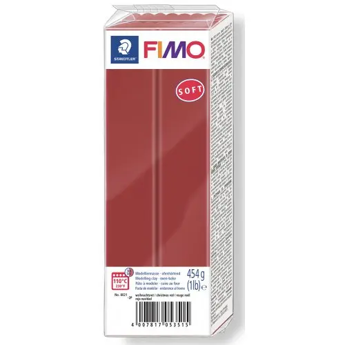 Staedtler FIMO soft 454 g XMAS ČERVENÁ