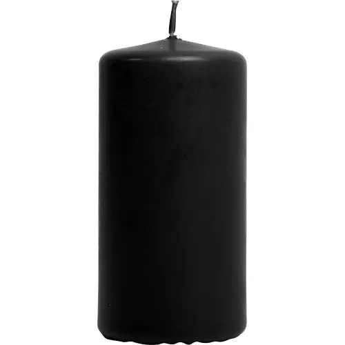 Creative Svíčky sada 6 ks ČERNÁ